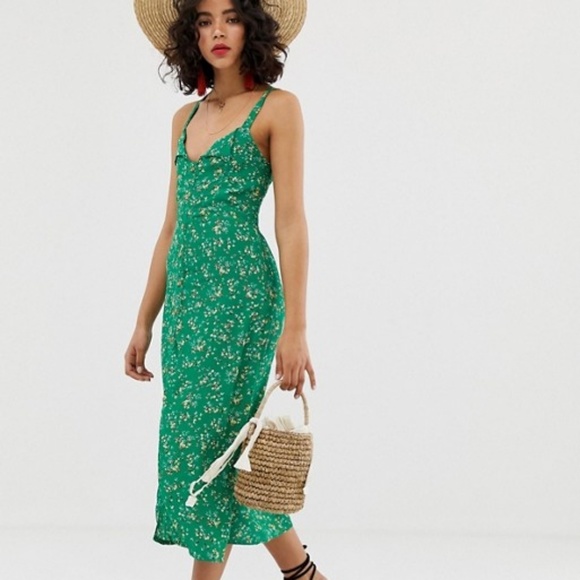 faithfull este midi dress